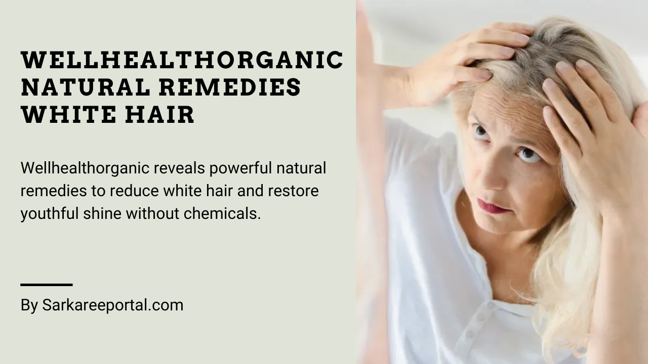 Wellhealthorganic Natural Remedies White Hair